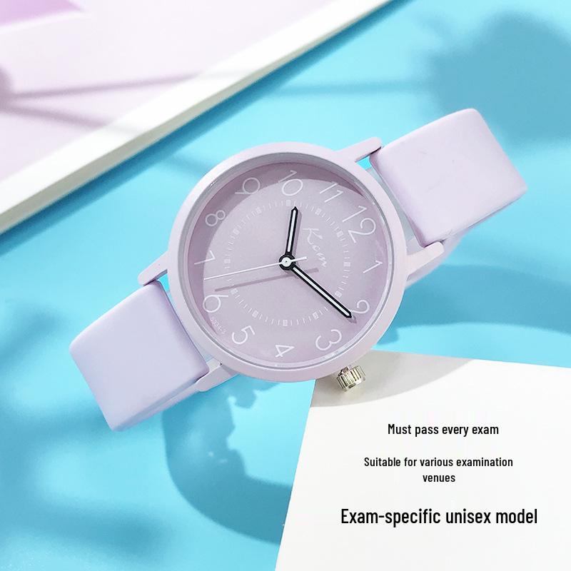 Waterproof Quartz Watch for Middle and High School Girls - Simple Design