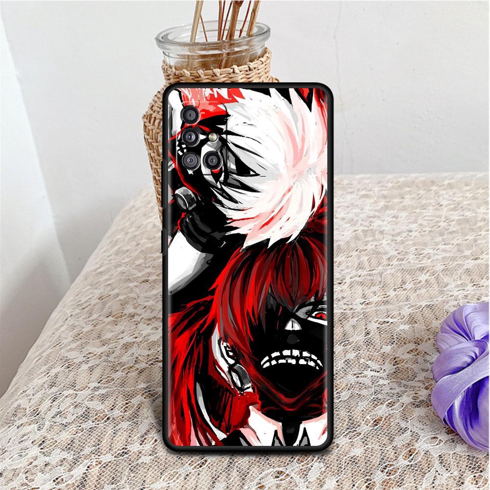 

Чехол для Samsung Galaxy A52 A12 A51 A32 A71 A21s A22 A11 A02s A03 A23 A13 A53 A41 A31 A72, мягкий чехол для телефона в стиле аниме Tokyo Ghoul Sac Samsung A73