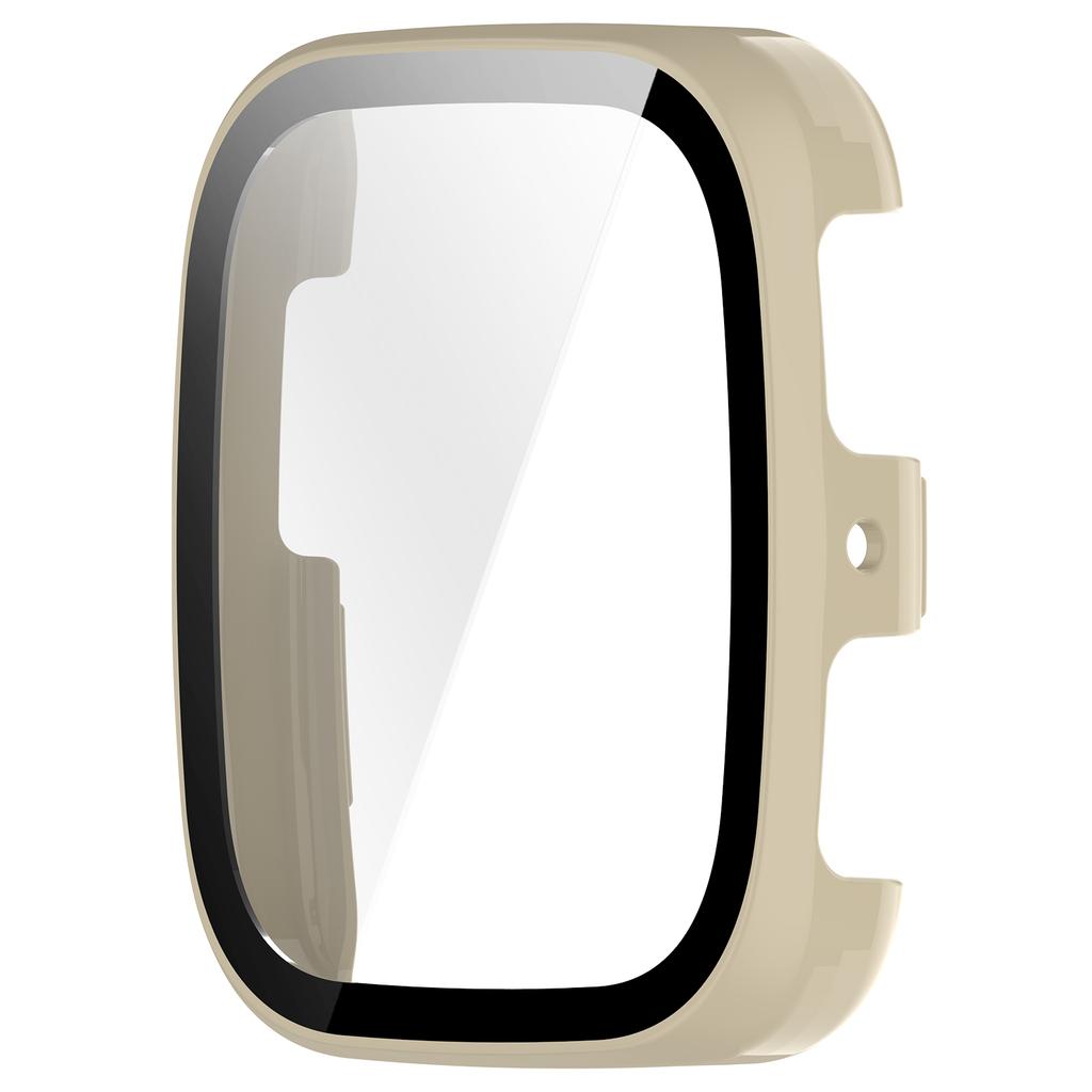 Fullt beskyttende glassdeksel for Huami Amazfit Active 2 firkantet smartklokke skjermbeskytter deksler deksel skall og herdet glassfilm
