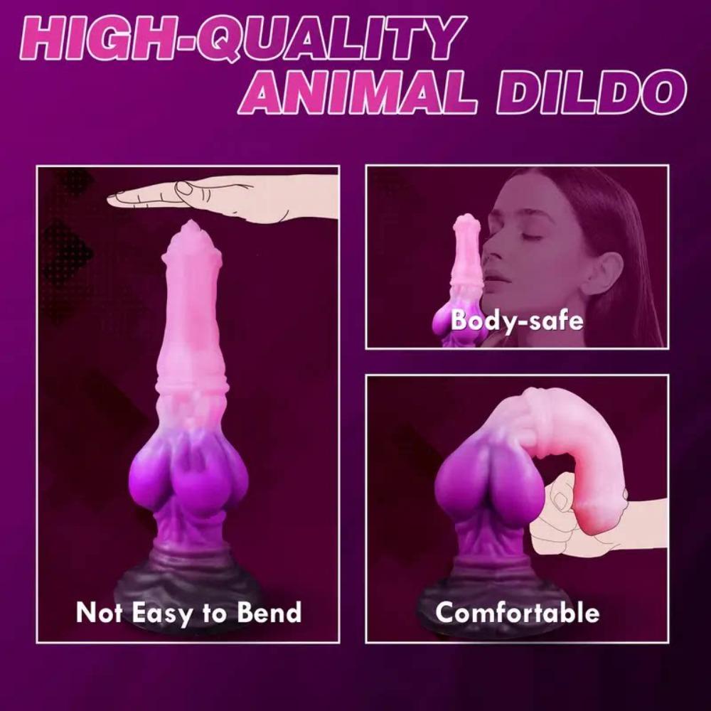 Realistic Dildo Silicone Waterproof Adult Toy for Couples Personal Pleasure Stick
