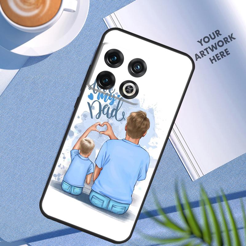 Baby Mom Daughter Girl Son Dad Case For OnePlus 12 11 12R 10 9 Pro 10R 9R 8T 10T Nord 2 2T CE 3 Lite CE4 N10 N20 N30 Cover