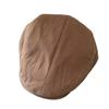 Fashion Soft Beret Hat British Style Retro Newsboy Hat Peaked Hat Adjustable Leisure Visor Cap Men Women