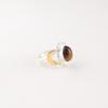 Natural Yellow Tiger Eye Gemstone 925 Solid Silver Jewelry Handmade Women Ring RR-61-29