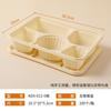 Biodegradable Corn Starch Divided Takeout Container