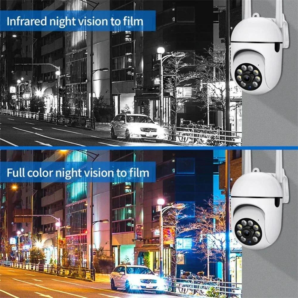 5Pcs 5MP WiFi Camera 2.4G Security Surveillance PTZ IR Night Vision Motion Detection Home Security Camera with 2 Antennas for Child