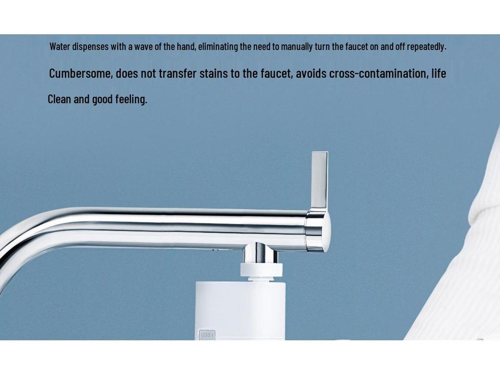 Xiao Da Smart Splash-Proof Infrared Faucet Aerator for Kitchen and Bathroom