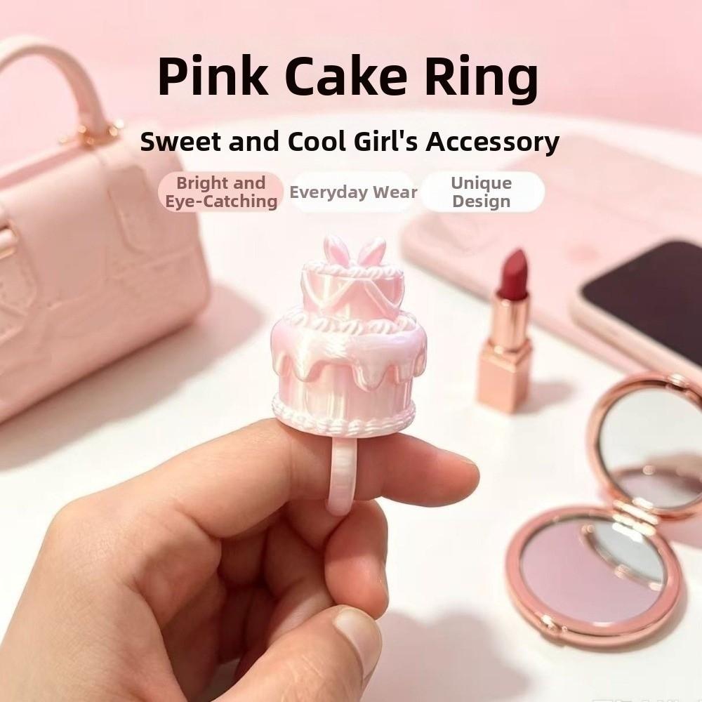 Plastic Cake Ring Candle Holder Silk Finish Birthday Cake Ring Topper Anniversary