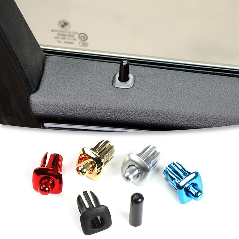 Car Door Latch Pin Security Door Lock Button Pin Screw Knob Cap Cover for BMW 5 7 Series F10 F18 F02 Auto Interior Accessories