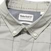 Timberland Fancy Yarn Check Pattern Long Sleeve Shirt Men Shirts Gray A2219-Y25