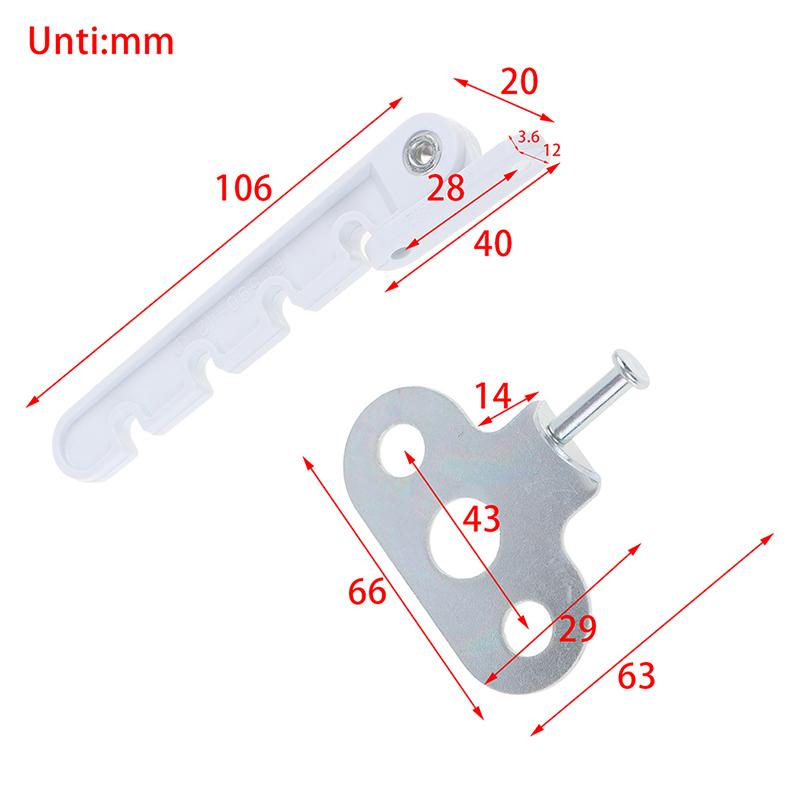 Adjustable Window Limiter Latch Wind Brace Stay Position Stopper Casement