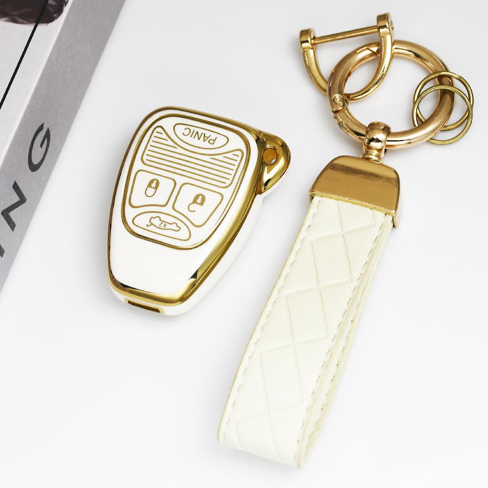 Car Key Case Cover For Dodge Charger Commander Grand Cherokee Jeep Chrysler 300C Avenger Sebring Chrysler 200 Aspen Shell Fob