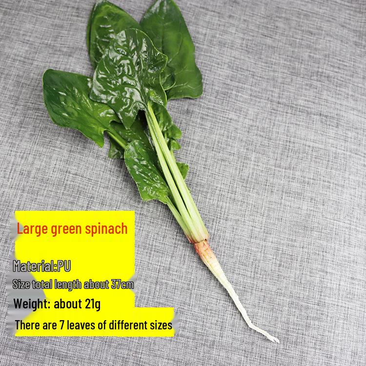 Artificial Vegetable Set: Eggplant, Cabbage, Cucumber, Celery, Spinach - Kitchen Decoration