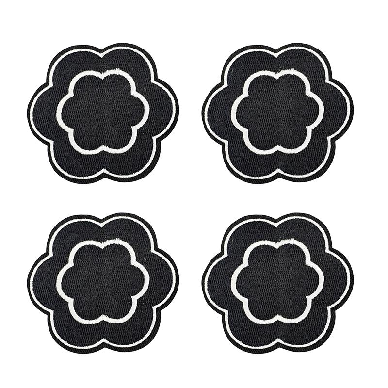 10pcs /Lots Western Cowboys Embroidered Patches Letter Patch Iron On Patches For Clothing Thermoadhesive Patches Jackets Hats Diy 