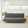 Armless Jacquard Sofa Bed Cover Elastic Soft Folding Sofa Covers Without Armrests  Couch Sofa Protection Suitable For 2-3 Seater