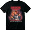 Stranger Things Group Cast Eleven Logo All Friends Adult T-Shirt