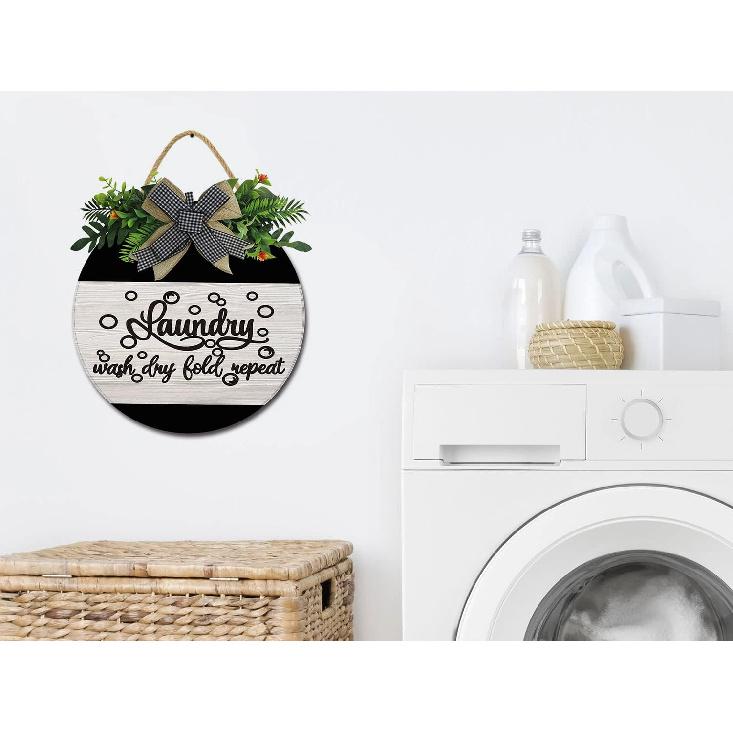 Винтажная Декоративная Настенная Табличка для Прачечной Декор Прачечной Домашний Семейный Декоративный Знак Вдохновляющий Девиз для Прачечной, Ванной Комнаты и Дома, 11
