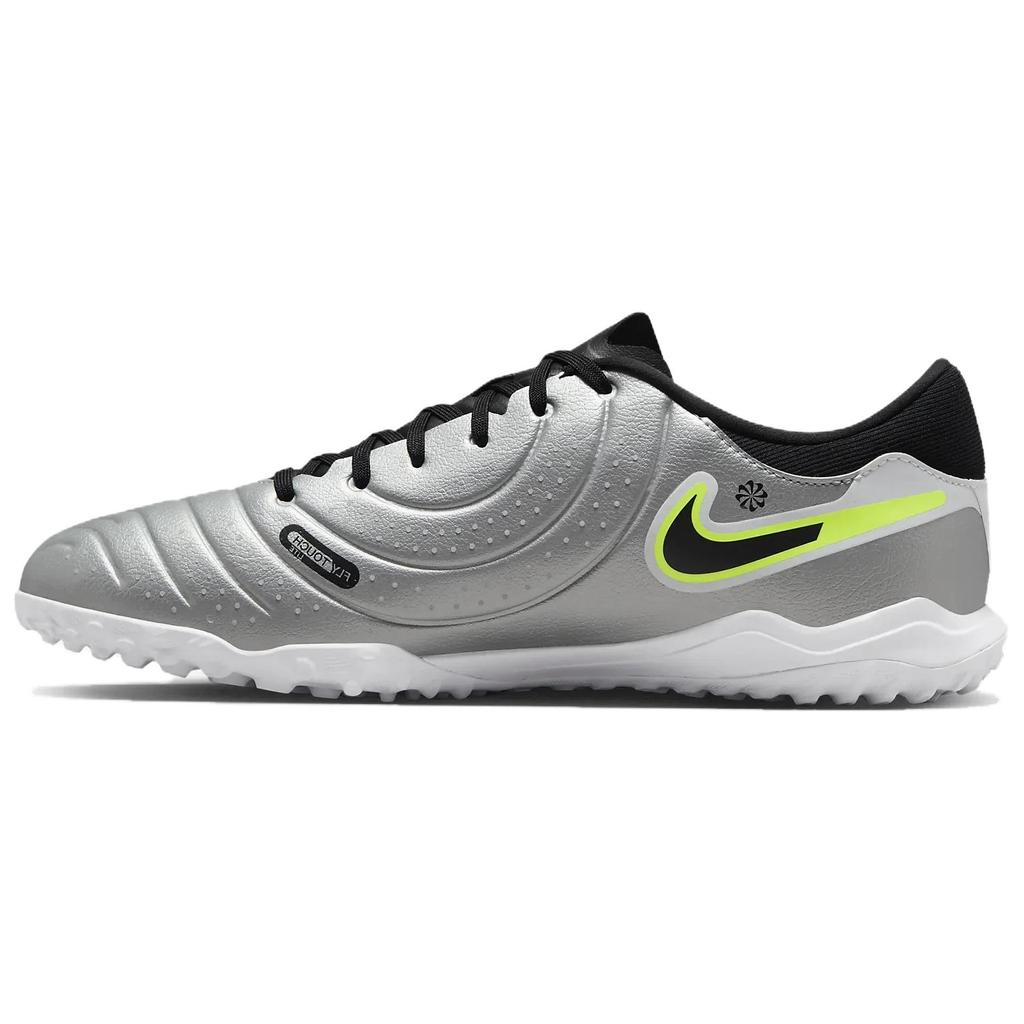Nike Tiempo Legend 10 Academy TF Mad Voltage Pack Unisex Sneakers Silver Metallic-Silver Black DV4342-001