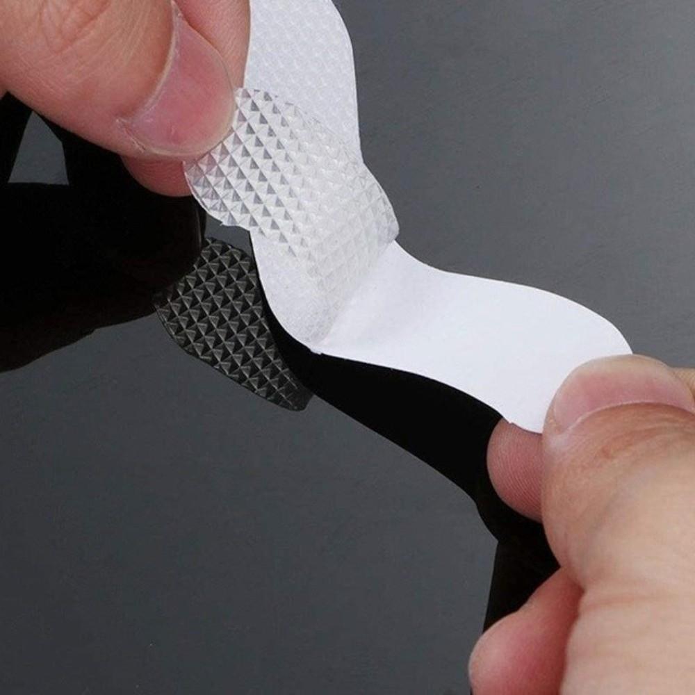 6/12pcs Adhesive Anti-Slip Stickers S-Shaped Design Bathroom Floor Stickers  for Bathtub