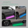 BYD Song PLUS Aluminum Alloy SUV Foot Pedal with Light Purple Illumination