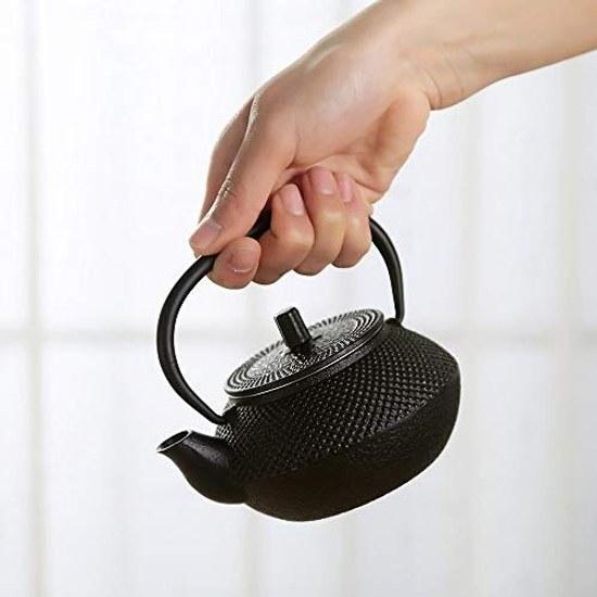 HwaGui Iron Kettle Teapot Arare Direct Fire Supplement Small Size IH Compatible 300ml