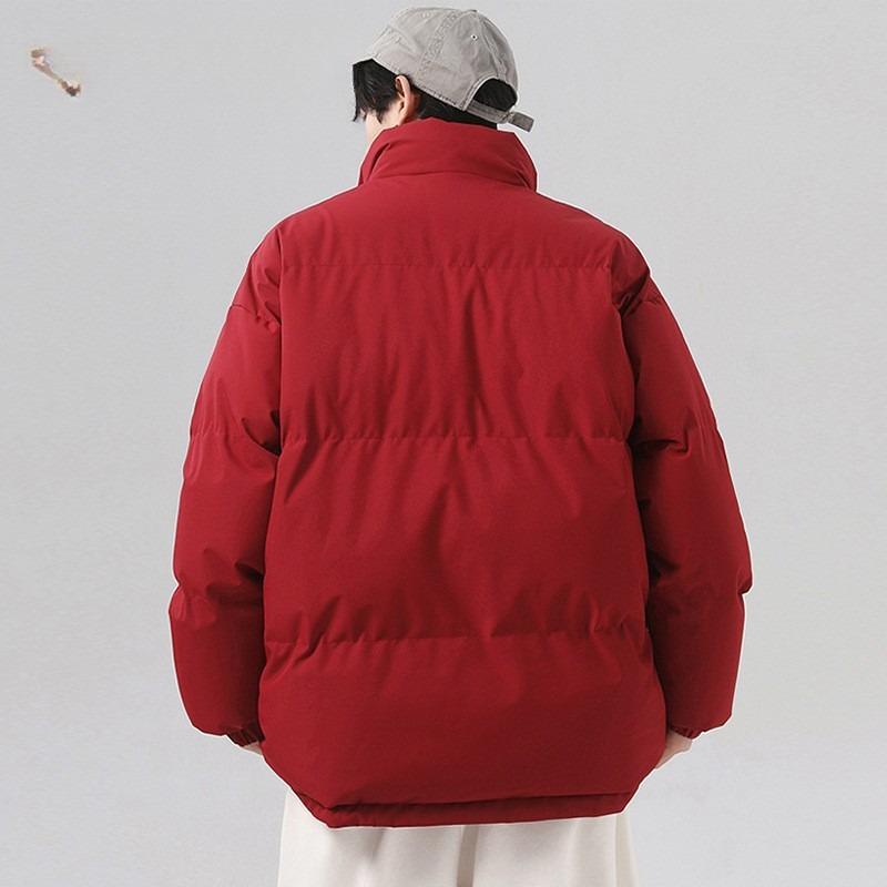 Cotton Clothing Men and Women with The Same Section of The Winter Loose Stand-up Collar Cotton Jacket Thickened Cotton Jacket Couples Jacket Men