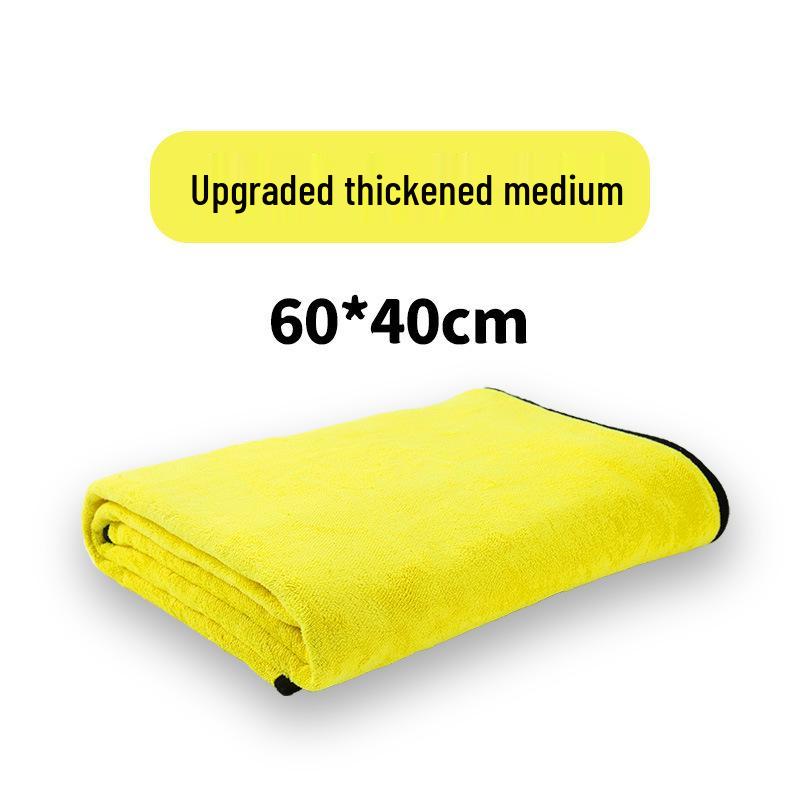 Thickened Quick-Dry Pet Towel - Non-Stick, Super Absorbent for Dogs & Cats Bathing