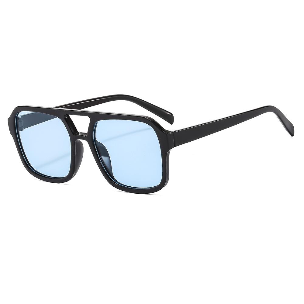 Double Bridge Sunglasses Luxury Square Sunglasses Shades Multicolor Eyeglasses For Beach Travel Fashion Accessories