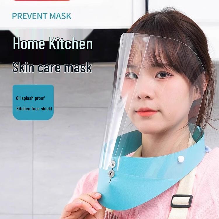 Anti-Oil Splash Cooking Face Shield & Protective Cover for Women