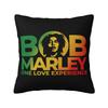 Fashion Jamaica Reggae Rock Bob Marley Cushion Cover xcm Soft Pillow Case for Sofa Square Pillowcase Home Decor