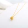 Durian necklace ancient sand gold fruit pendant jewelry