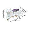 Cat Figurine Resin Crafts Living Room Lifelike Cabinet Desk Home Bookshelf Animals Sculpture Garden Ornament Decorative Statue