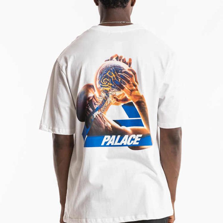 Palace Tri-Gaine T-Shirt White Unisex Tops P18TS121