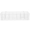 Tea Bag Holder Organizer Clear Acrylic Sugar Packets Storage Bin Box Coffee Bags Containers