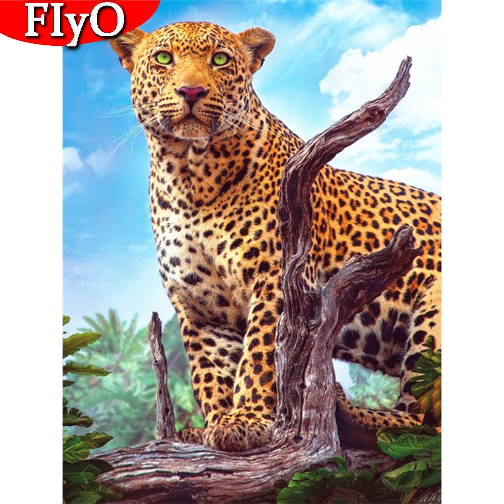 5D Diamond Painting Full Square Diamond Embroidery Animals Cross Stitch Mosaic Rhinestone Crafts Kit Home Decor