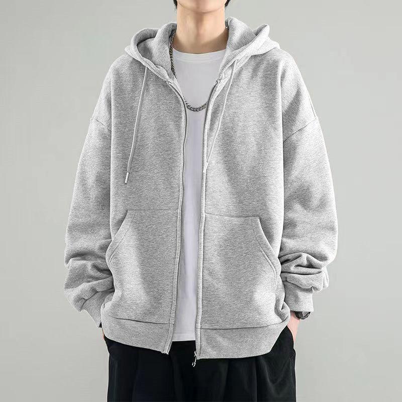 Unisex Cardigan Hoodie - Versatile Autumn Casual Jacket for Men and Women