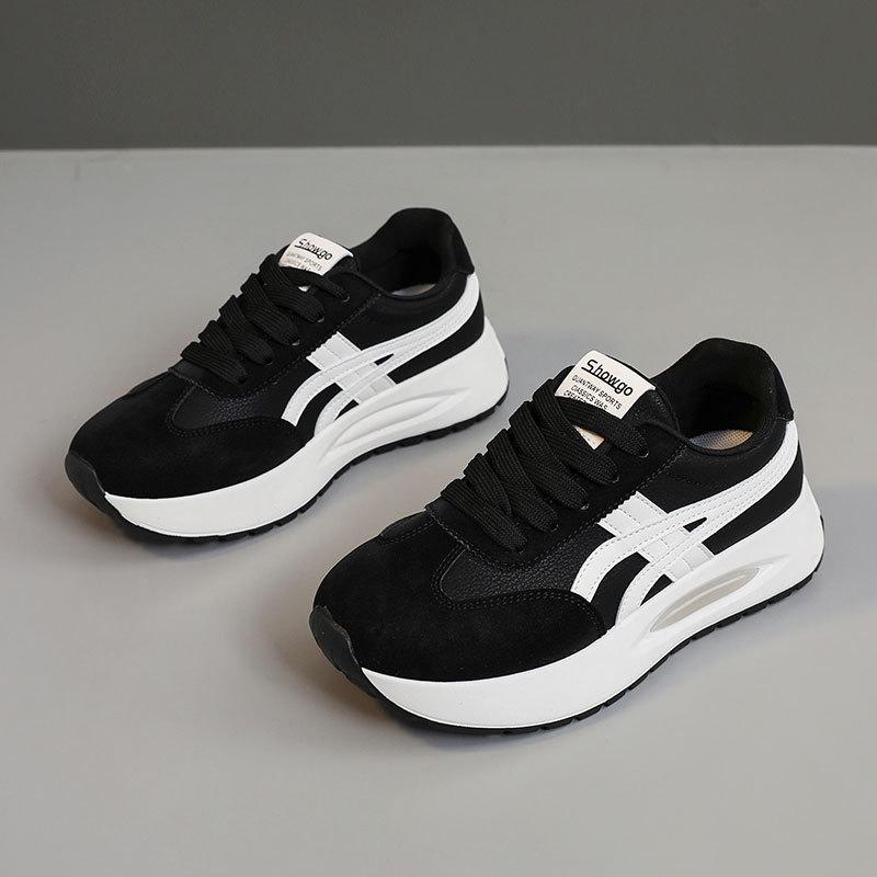 New Spring and Summer Versatile Dad Shoes Casual Mesh Shoes Breathable Height-enhancing Thick Sole Women's Shoes Sports Trend
