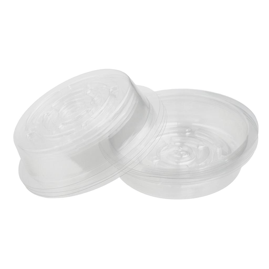 10pcs Flower Pot Mat Garden Plant Round Pot Base Clear Snack High Quality