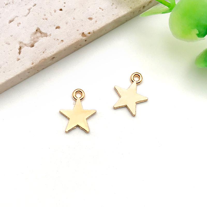 

Набор для изготовления золотых украшений KC: Подвески Солнце, Луна, Звезда для браслетов, ожерелий, серег