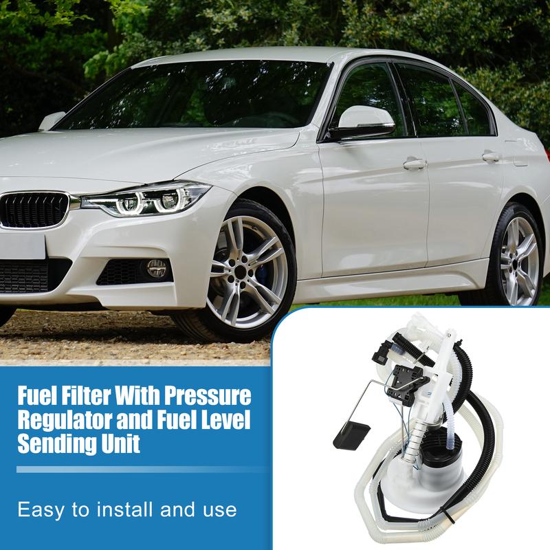 Car Fuel Filter with Pressure Regulator 16117163295 for BMW 128i 135i 325xi 328i/xi 330i/xi 335i/xi xDrive 2006-2013