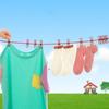 Outdoor Camping Travel Home Colourful 12 Clip Clothesline Self-driving Tour Portable Windproof Non-slip Sun Drying Rope