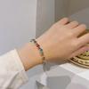 Zircon Elegant Crystal Bracelet For Women Geometric Design Fashionable Jewelry Summer