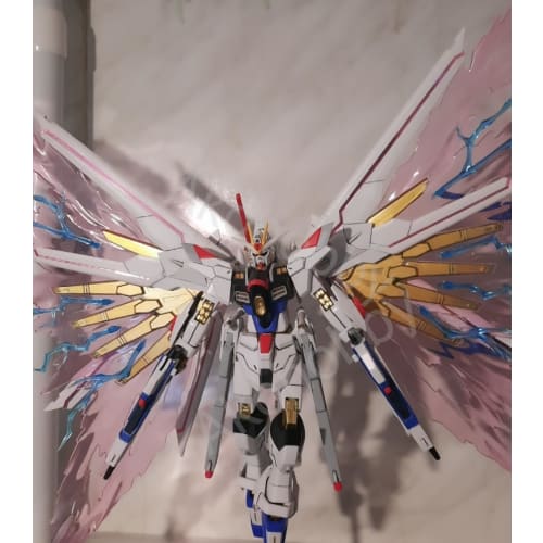 HG Wings of Light & Base Set for Mighty Strike Freedom Gundam, Modified Parts, Wings of the Sky, Mobile Suit Gundam SEED Freedom Destiny 1/144, AKO Ho