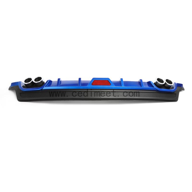 Universal Rear Lip Bumper Accessory for 14-18 Corolla - Modified Car Part