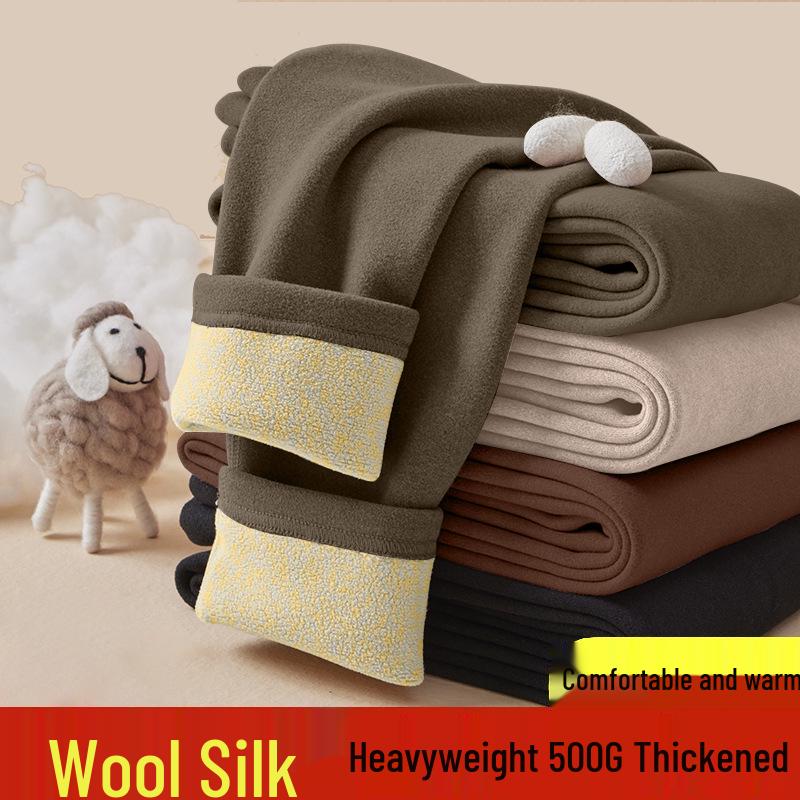 

Women s Heavyweight Base Layer Pants - Anti-Pilling, Durable, Lock-in Warmth for 2026 Autumn/Winter, 500g 3XL [Recommended 140-160]