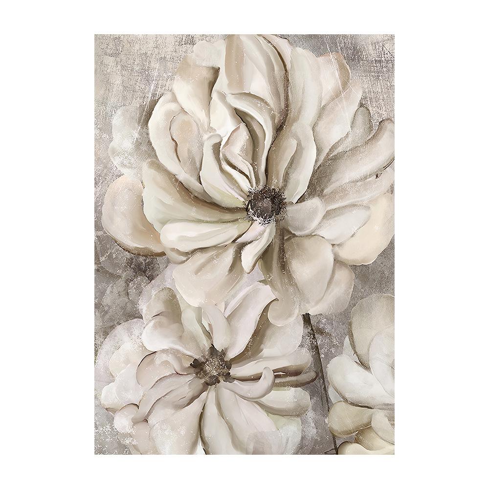 

Flower Canvas Painting Nordic Wall Art Pictures Poster for Living Room Home Decor 21cm x 30cm No Frame