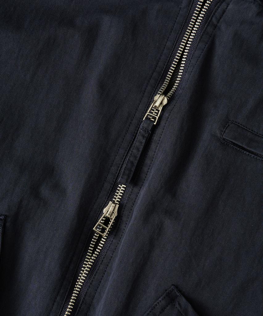 Hooves Volume Banded Hooded Jacket [Navy]