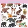 Wildlife Animal Pvc Model Collection For Cake Toppers And Educational Displays