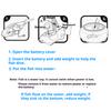 Swimming Fish Toy with LED Light Waterproof Battery Powered Simulation