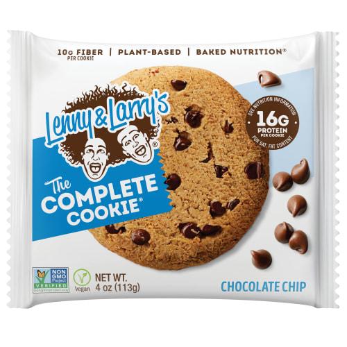 Lenny & Larry's Protein Cookies Chocolate Chip, 12 Cookies, 16g Protein [Ships from Overseas]