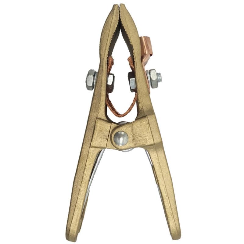 Industrial Copper Welding Ground Clamp Earth Clamp 300A 500A For Secure Electrical Connection And Durability